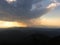 A summer storm from a high altitude, Mount Parnitha, Greece