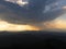 A summer storm from a high altitude, Mount Parnitha, Greece