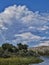 A Summer Storm threatens the Arkansas River and the Surrounding Prairie