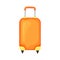 Summer suitcase for travel and rest in cartoon style