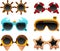 Summer sunglasses set 2