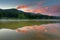 Summer Sunrise on Moutnains Lake