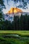 Summer Sunset on Half Dome