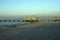 Summer sunset over the jetty at Busselton, WA, Australia