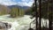 Summer in Sunwapta Falls, Jasper National Park, Canada