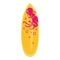 Summer surfboard icon cartoon . Surf shape