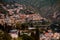 Summer in Taormina, Sicily. Coast architecture details.