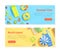 Summer Time Landing Page Templates Set, Beash Resort, Happy Summertime Web Page, Mobile App, Homepage Vector