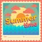 Summer Time Postcard tropical