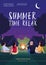 Summer time relax poster template