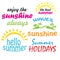 Summer time sunshine sun Holidays hello summer seasonal