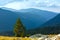 Summer Transalpina road (Carpathians, Romania).