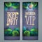 Summer tropic disco party poster with tropic leaves and disco ball. Invitation design. Summer background.