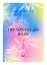 Summer Tropical Gradient. Vector Poster with Holographic Background. Neon Colored Bg with Tree Leaves