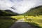 Summer in Uelhs Deth Joeu waterfall, Val D Aran, Spain