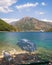 Summer vacation. Coast of Bay of Kotor Adriatic Sea, Montenegro
