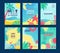 Summer vacation, picnic, beach bar, sea tropic card, banner, brochure, cover, poster or flyer template.