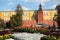 Summer view of Alexander Garden and Moscow Kremlin