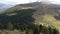 Summer view of Bellamonte mountain village in  Italy. Val di Fiemme, Bellamonte village, Predazzo, Trentino Alto Adige, Italy,