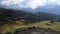 Summer view of Bellamonte mountain village in  Italy. Val di Fiemme, Bellamonte village, Predazzo, Trentino Alto Adige, Italy,