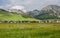 Summer view of Livigno, an Italian town in the province of Sondrio in Lombardy and renowned winter and summer tourist resort in