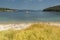 Summer view of Vathi Beach at Sithonia peninsula, Chalkidiki, Central Macedonia, Greece