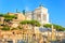 Summer view on Vittoriano from the Roman forum