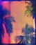 Summer watercolor photoprint graphic design