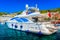 Summer yachting resort in Croatia, Island Hvar.