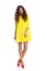 Summer Yellow Mini Dress