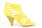 Summer yellow shoe