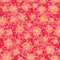 summertime dandelions seamless vector pattern