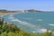 Summertime. Gargano coast: bay of Vieste.-(Apulia) ITALY-