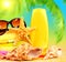 Summertime holidays background