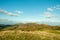 Summertime landscape in the Malvern hills of England