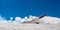 Summit crater of Etna volcano with Ring smoke spectacular phenom