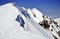 Summit crater on Mount Saint Helens volcano in the Cascade Mountains, Washington State