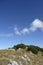 Summit cross of Bischof mountain, Bavaria, Germany