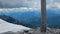 Summit cross at Grosse Bischofsmutze in austrian alps