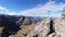 Summit cross on the Hochwart mountain in the Pizol area above the Wildsee and Batoni. Hiking in beautiful autumn.