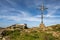 Summit cross on the KitzbÃ¼heler Horn mountain