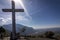 Summit Cross in Pindos Mountains