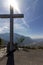 Summit Cross in Pindos Mountains