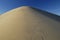 Summit of a large sand dune