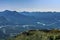 Summit of Mount Healy, Alaska overlooking the Nenana River
