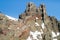 Summit Pinnacle of Three Fingered Jack, central Oregon, USA