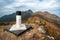 At the summit of Pyramid Hill looking towards Ma On Shan Peak, M