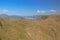 Summit Road taken from the top of Port Hills where Christchurch Gondola The Summit Station is located. The South Island, New