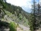 Summit rock panorama landscap of the mountains in italy south tyrol europe