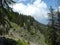 Summit rock panorama landscap of the mountains in italy south tyrol europe